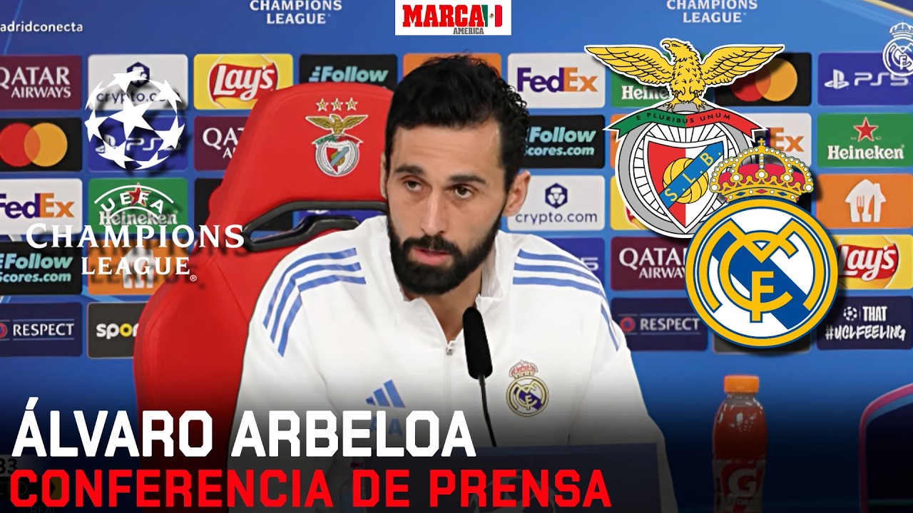 Álvaro Arbeloa: Real Madrid quiere conquistar la Champions League y eliminar al Benfica