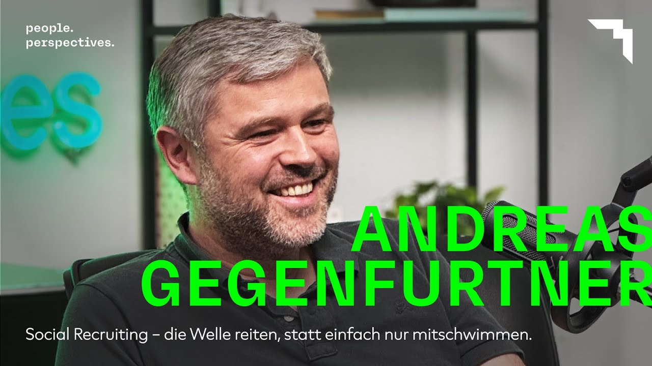 Social Recruiting – die Welle reiten, statt einfach nur mitschwimmen mit Andreas Gegenfurtner