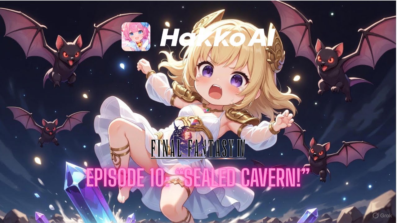 🎮 Final Fantasy IV – Episode 10: “Sealed Cavern!”🦇