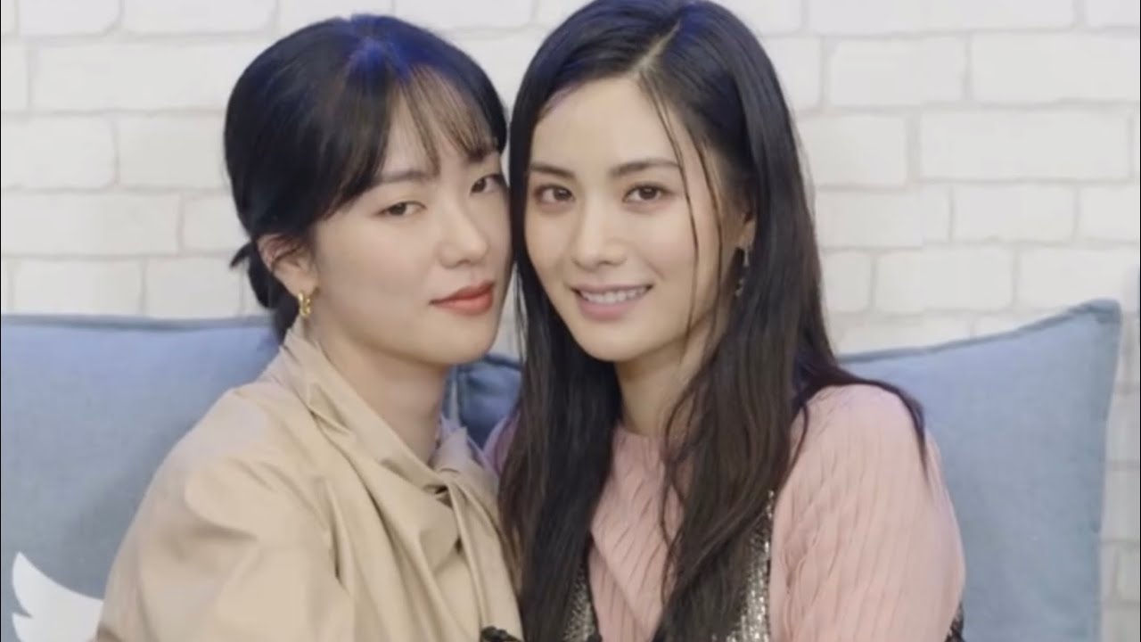 Jeon Yeo-been almost kissed Nana 🤭💓 #나나 #전여빈 #nana #imjinah #jeonyeobeen #glitch