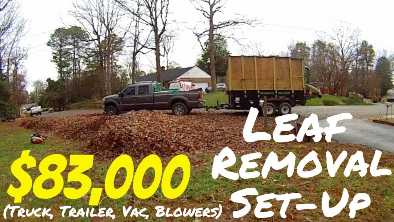 Ultimate Solo Leaf Removal Set-Up