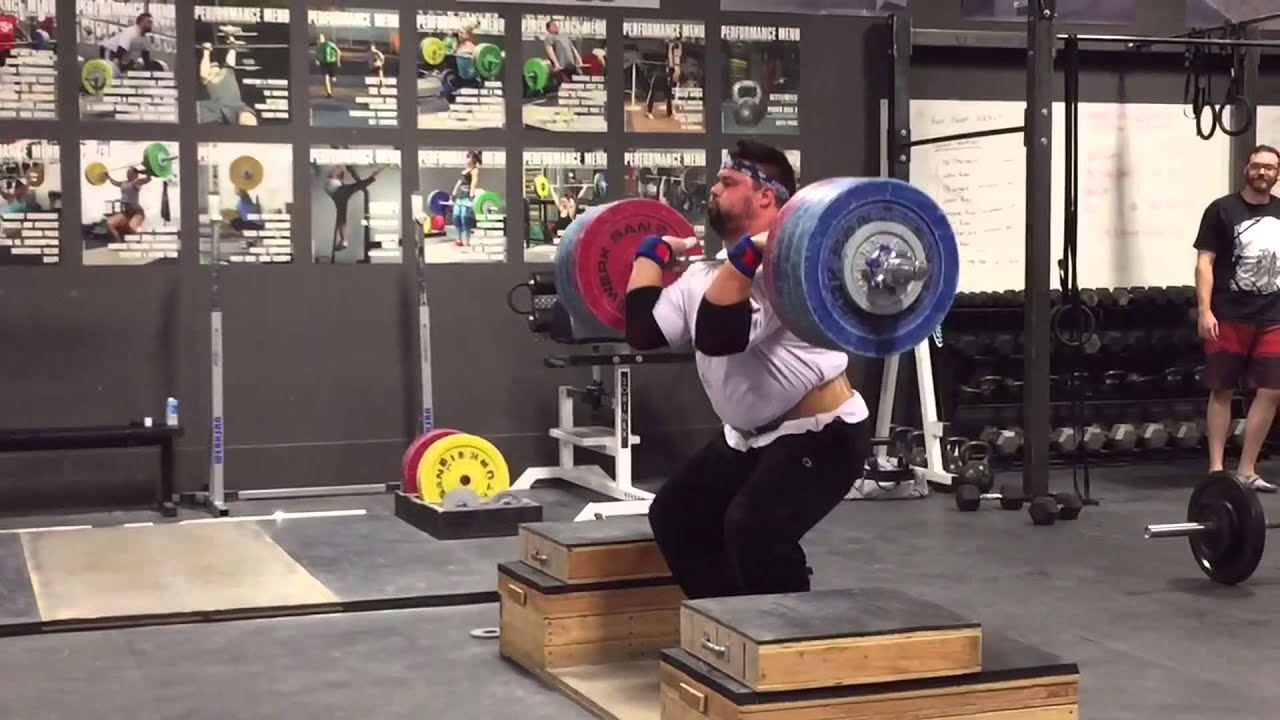Brian Block Pull + Block Clean 205 kg (452 lbs)