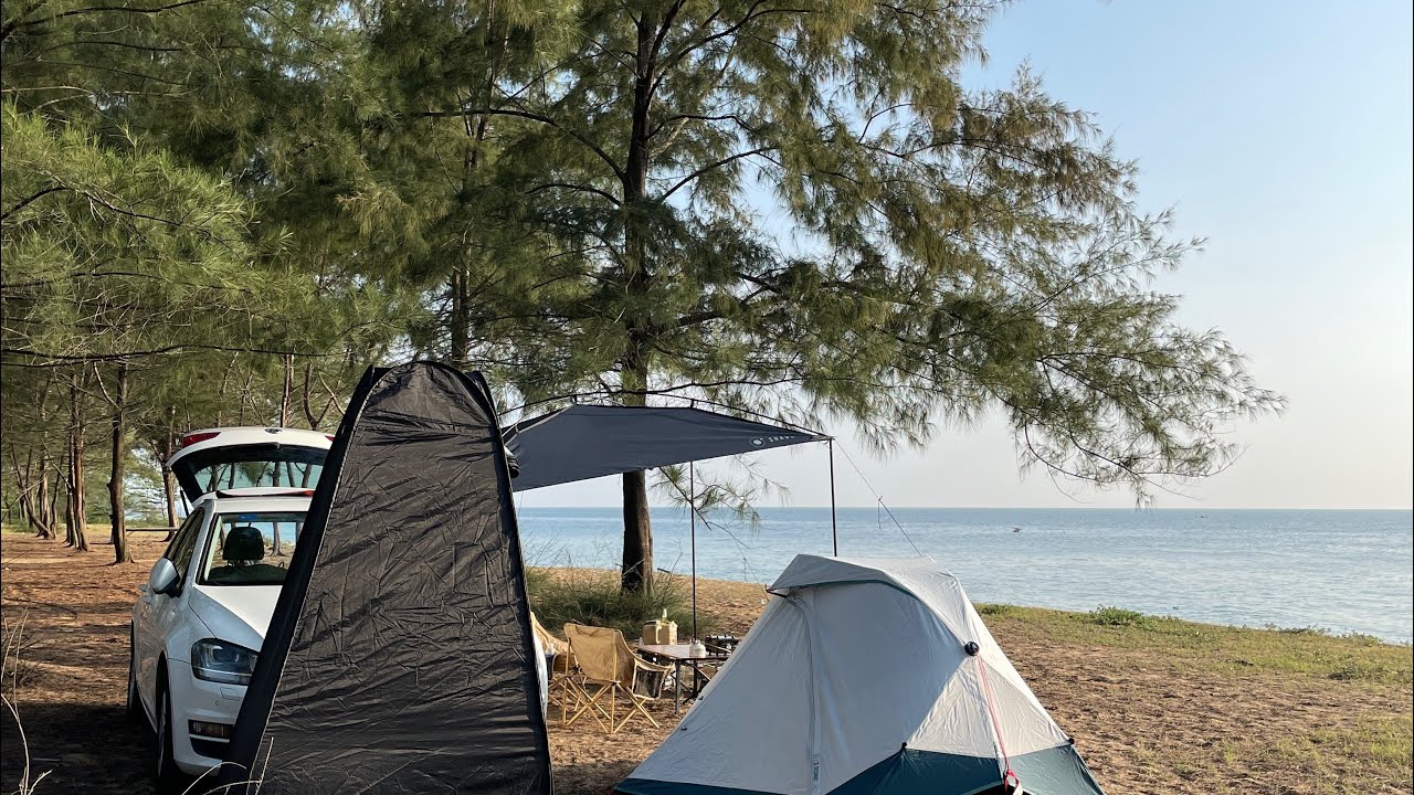 Ep. 1: Car Camping In Malaysia | Teluk Bidara Beach Dungun Terengganu | Nature ASMR | Healing