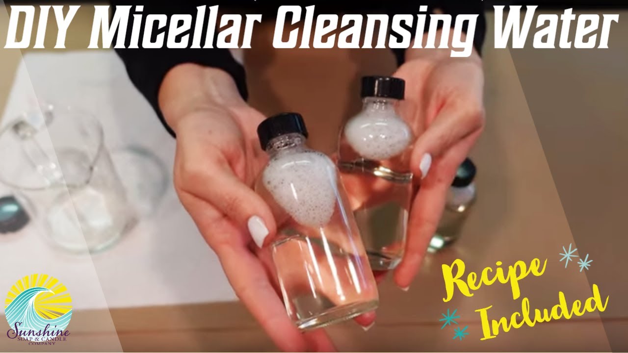 HOW TO MAKE A MICELLAR CLEANSING WATER (EASY DIY TUTORIAL+RECIPE INCLUDED)