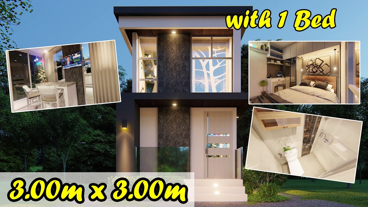 3m x 3m PINOY HOUSE | TINY HOUSE LIVING | SMALL HOUSE DESIGN IDEAS | HOUSE TOUR
