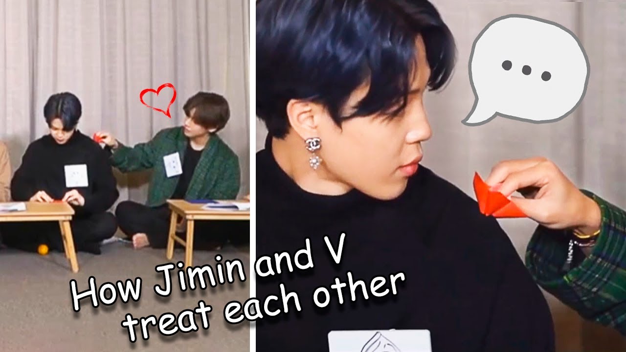 How Jimin and V treat each other