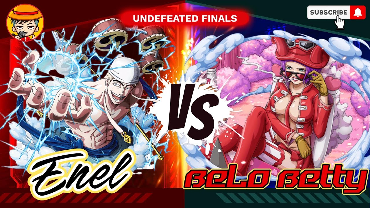 Trigger Showdown! UNDEFEATED FINALS! Belo Betty VS Enel / One Piece TCG