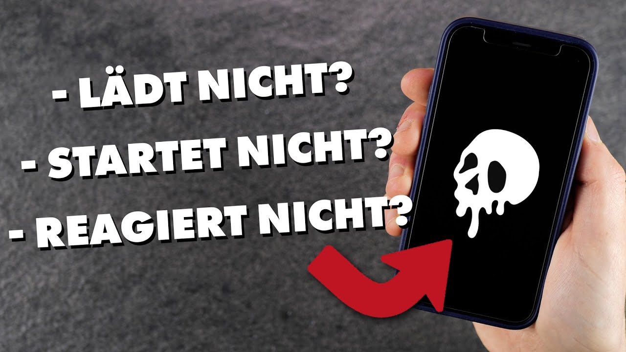 iPhone geht nicht mehr an, startet nicht oder l&auml;dt nicht mehr? Das kannst du tun!