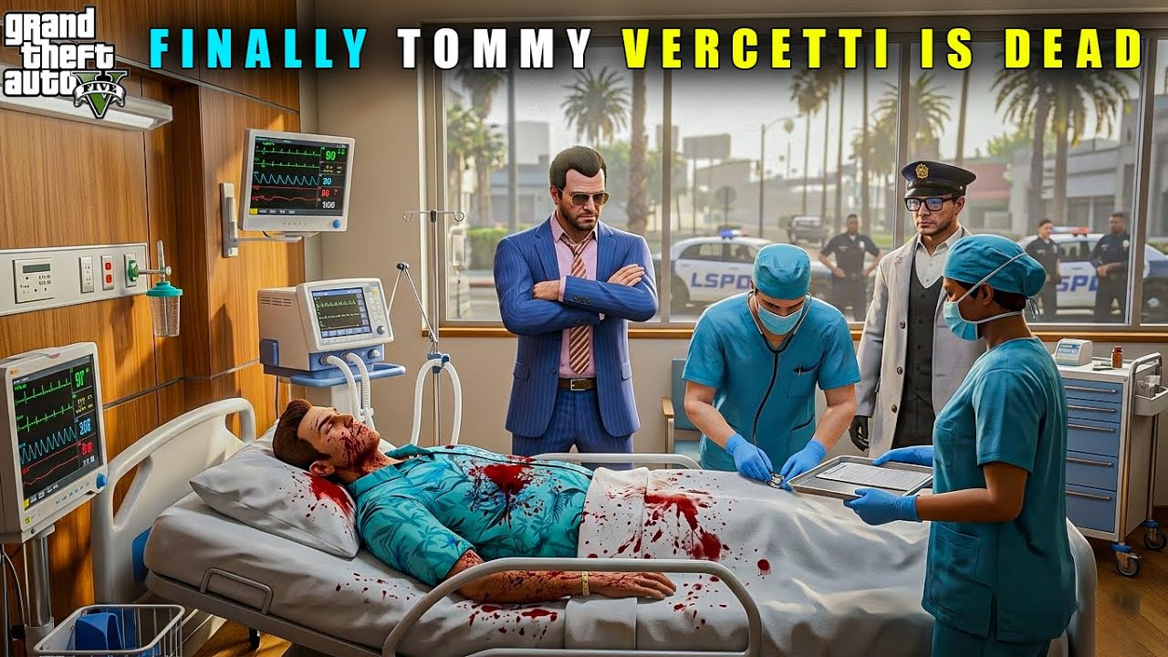 GTA 5 : FINALLY TOMMY VERCETTI IS DEAD || BB GAMING