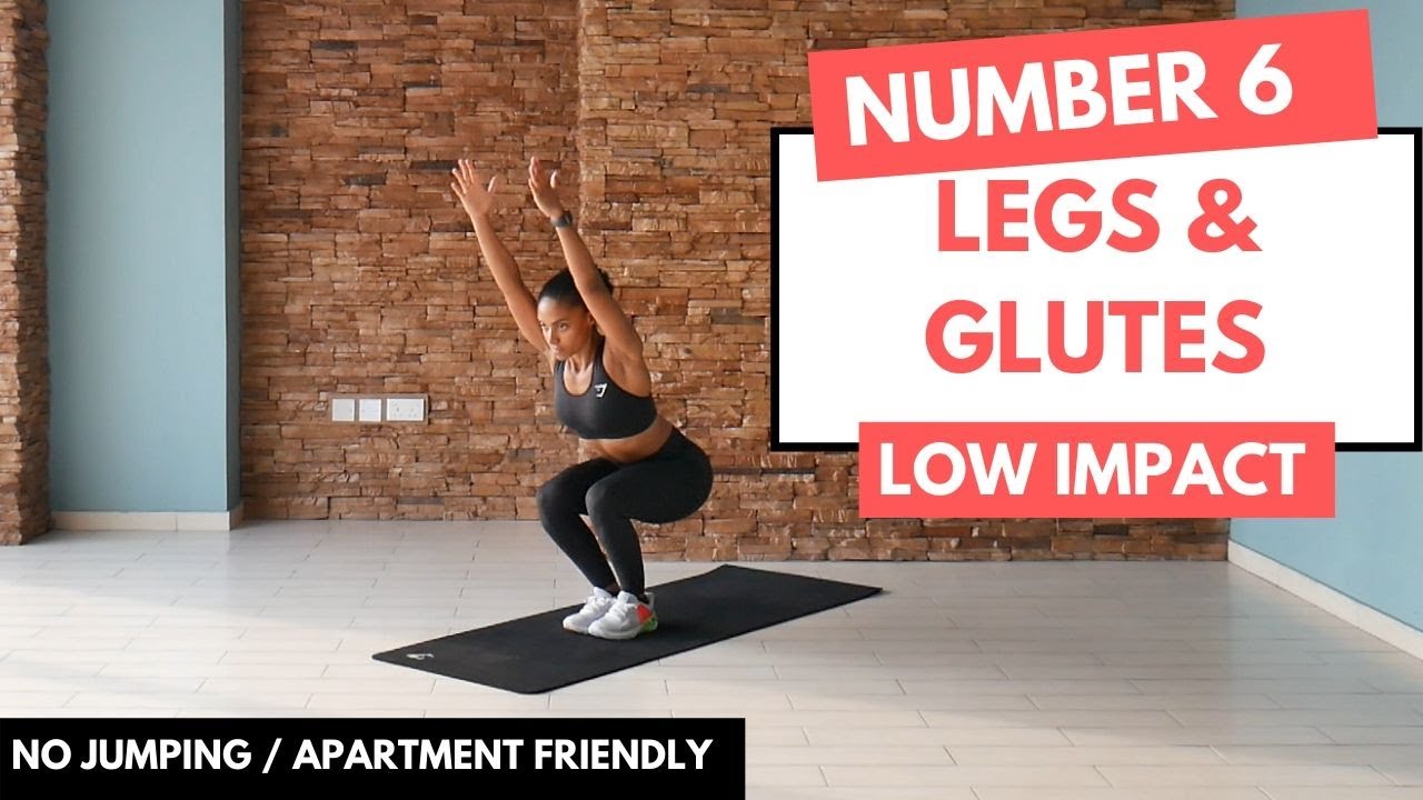 NO JUMPING - LOW IMPACT LEG WORKOUT | Legs & Glutes No.6