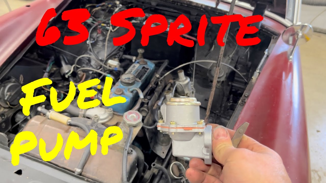 63 Sprite part 2 fuel pump and brake light switch