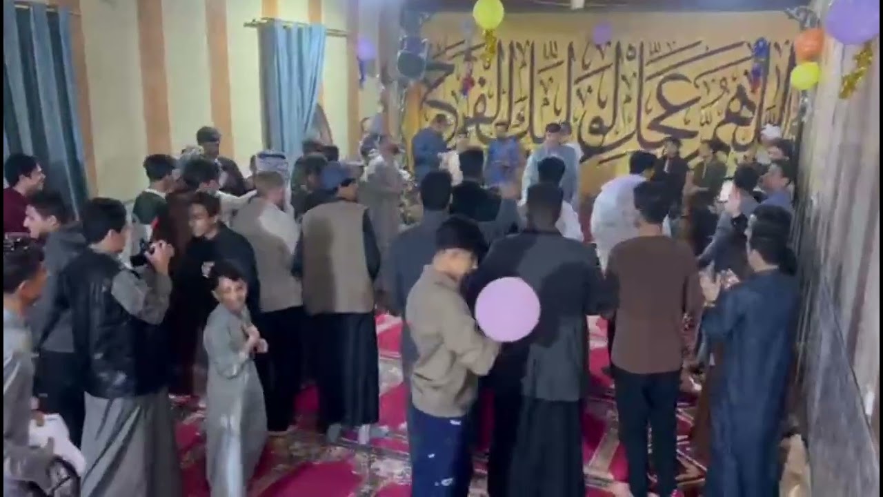 حفل ولادة الامام المهدي عج سوق الشيوخ حجام أم الطبول 