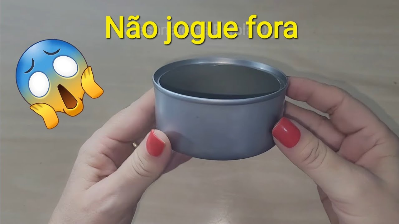 Como  transformar latinhas de atum, em  lindas GAIOLINHAS para suculentas