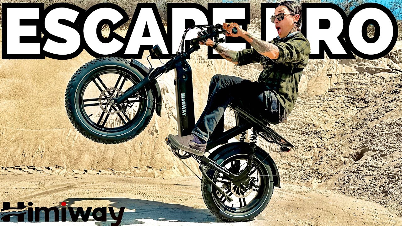 AFFORDABLE Full Suspension Step-Thru E-Bike // FULL REVIEW - HIMIWAY Escape Pro