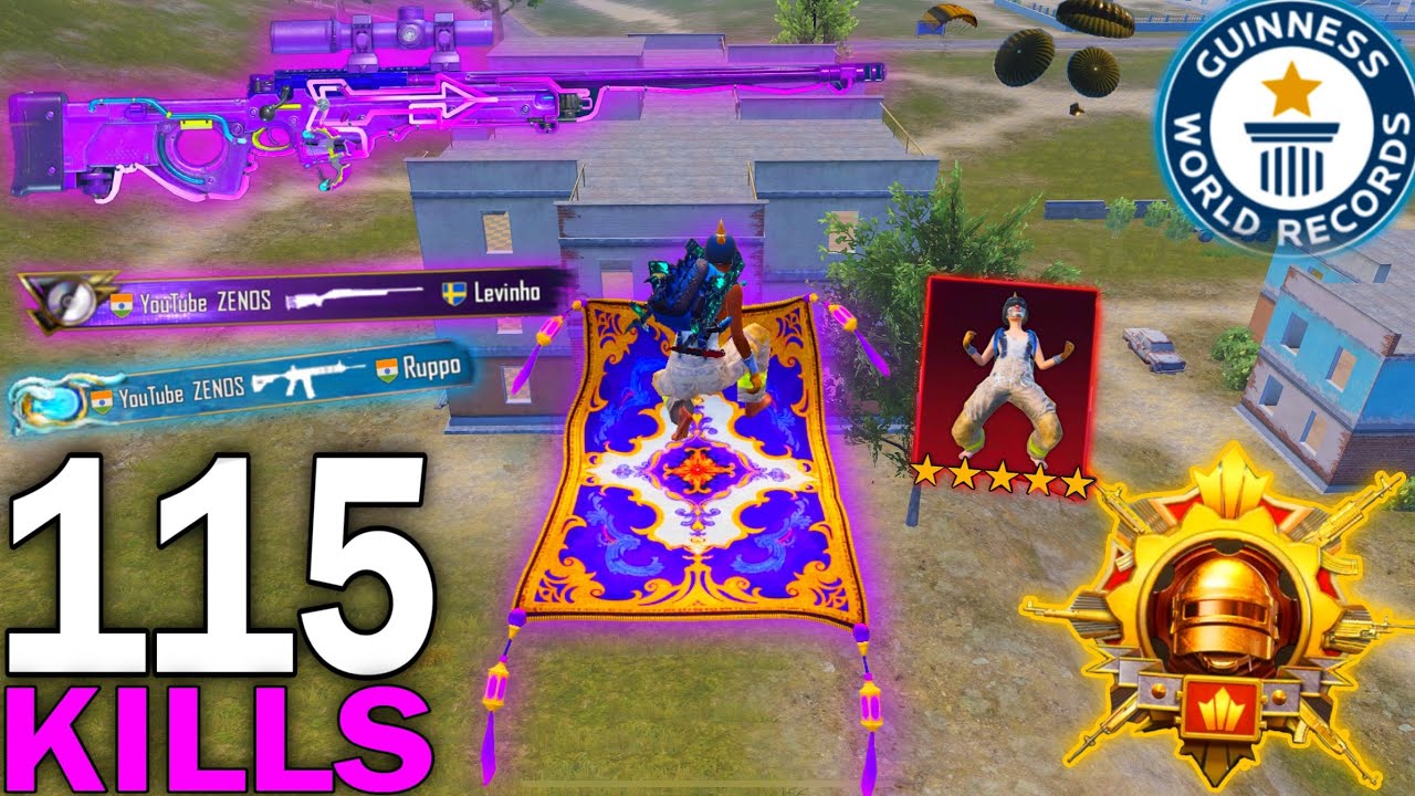 OMG!😱INSANE AWM SHOTS!😈115 KILLS IN 3 MATCHES 🔥PUBG MOBILE