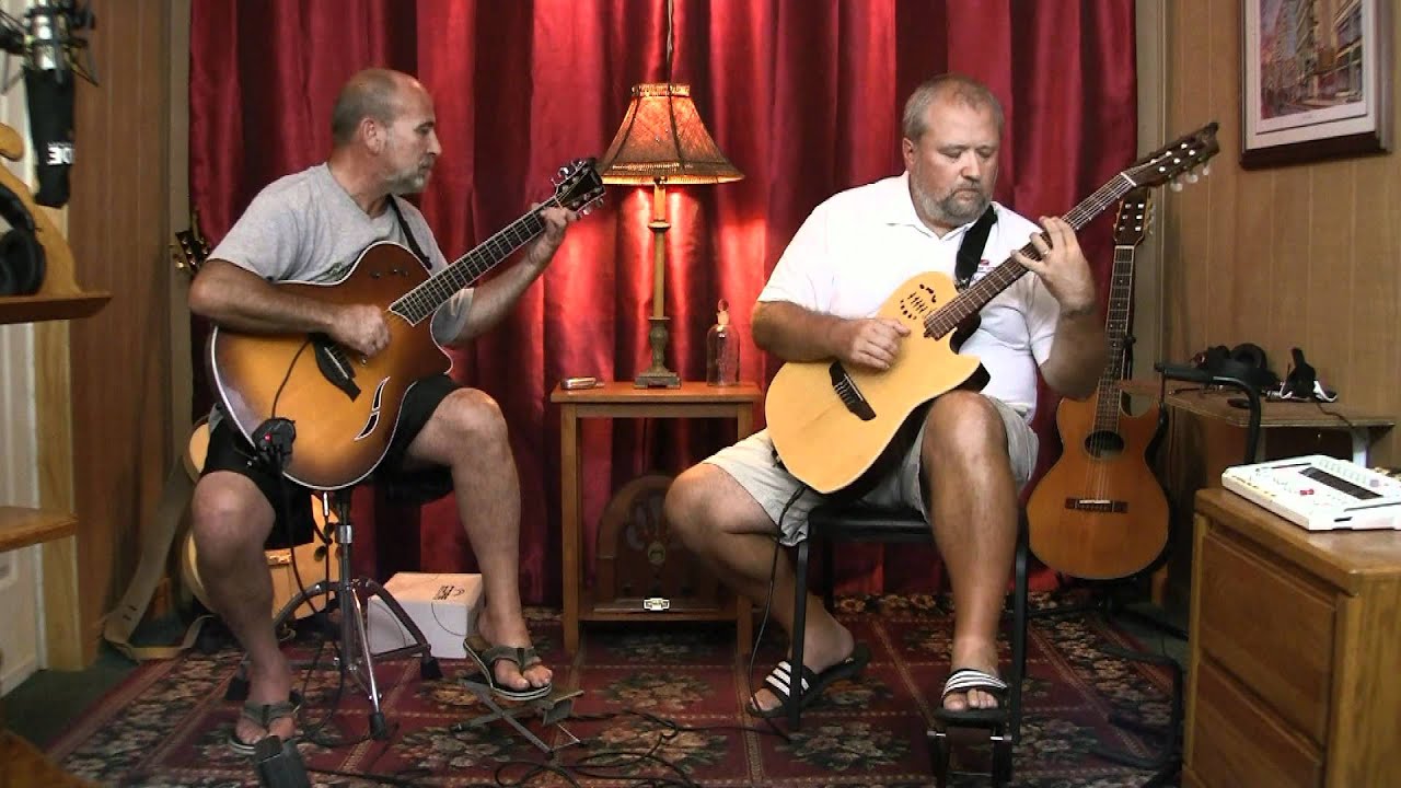 How we play Moondance - Written by Van Morrison - Cover Guitar Instrumental - Lewis and Klark Guitar