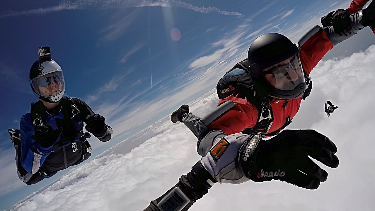 My first 8-way skydive ever.