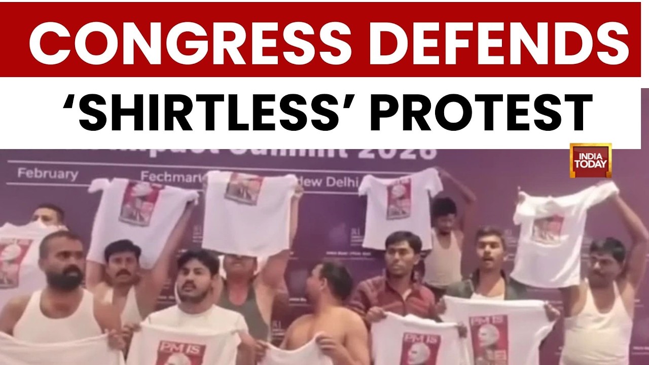 Congress Slams PM Modi Over Youth Congress Protest At Bharat Mandapam | AI Summit | Pawan Khera