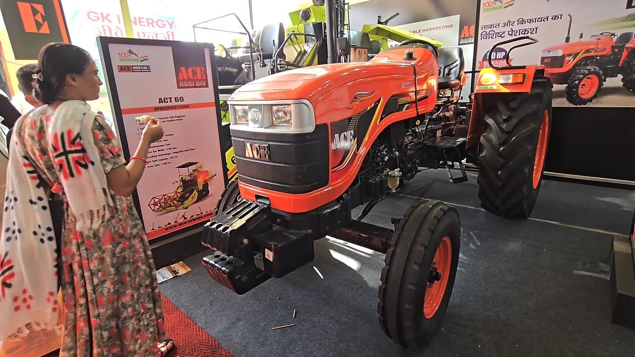 New ACE Di 6565 AV - 60 HP की पावर वाला BS4 Tractor | Price Specification Hindi Review | Ace Tractor