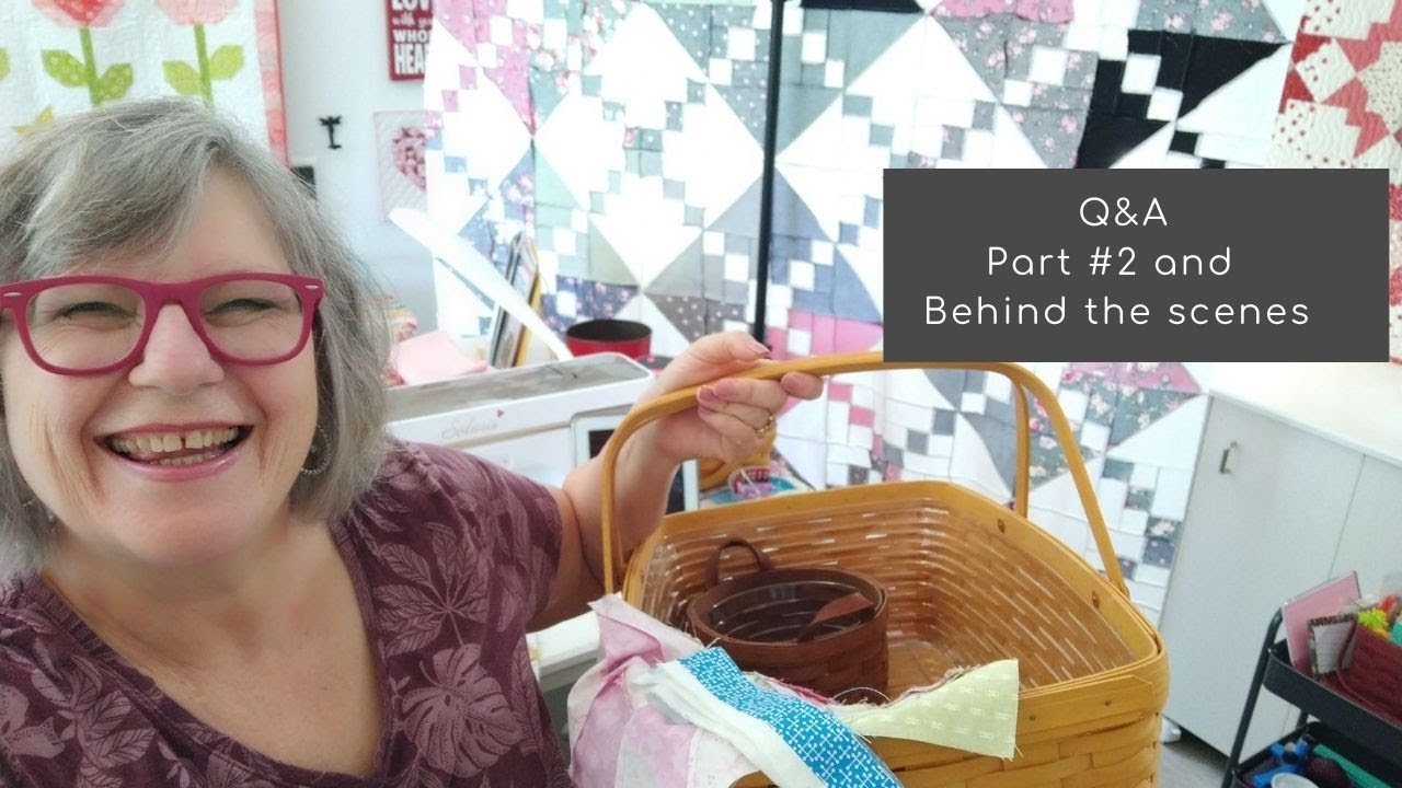 Q&A part 2, Quilts by You, and a peek  behind the scenes