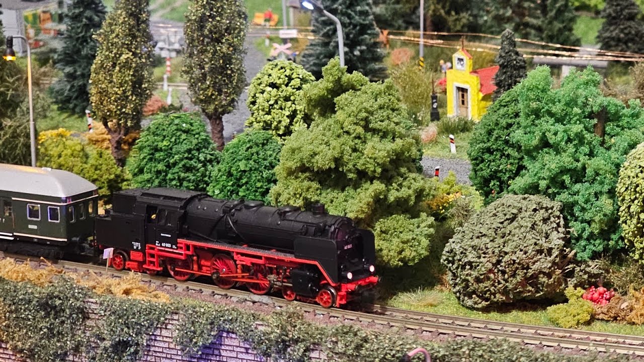 Německé páry ● Modelové kolejiště N/Modellbahn spur N 