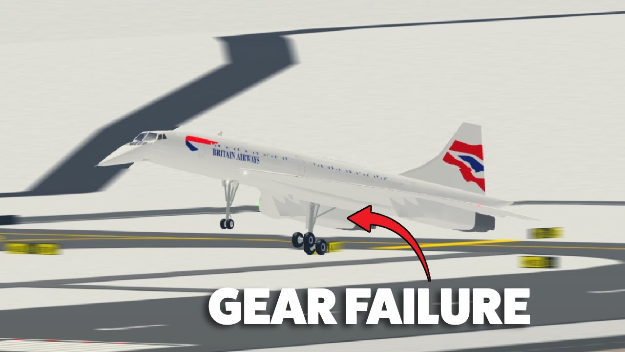 GEAR FAILURE Landing Competition | PTFS