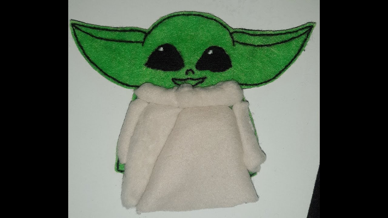 Stitching a Baby Yoda - short tutorial