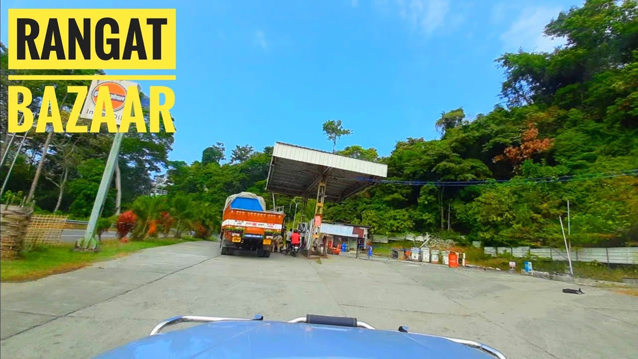 Rangat Bazaar - Middle Andaman - NH4 - ATR road - Andaman and Nicobar Islands