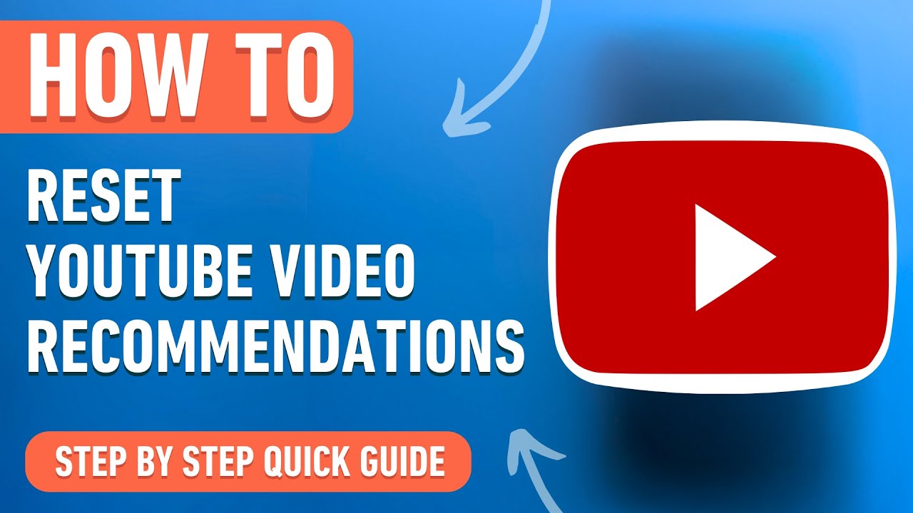How to reset Youtube Recommendations [2024] Easy Tutorial