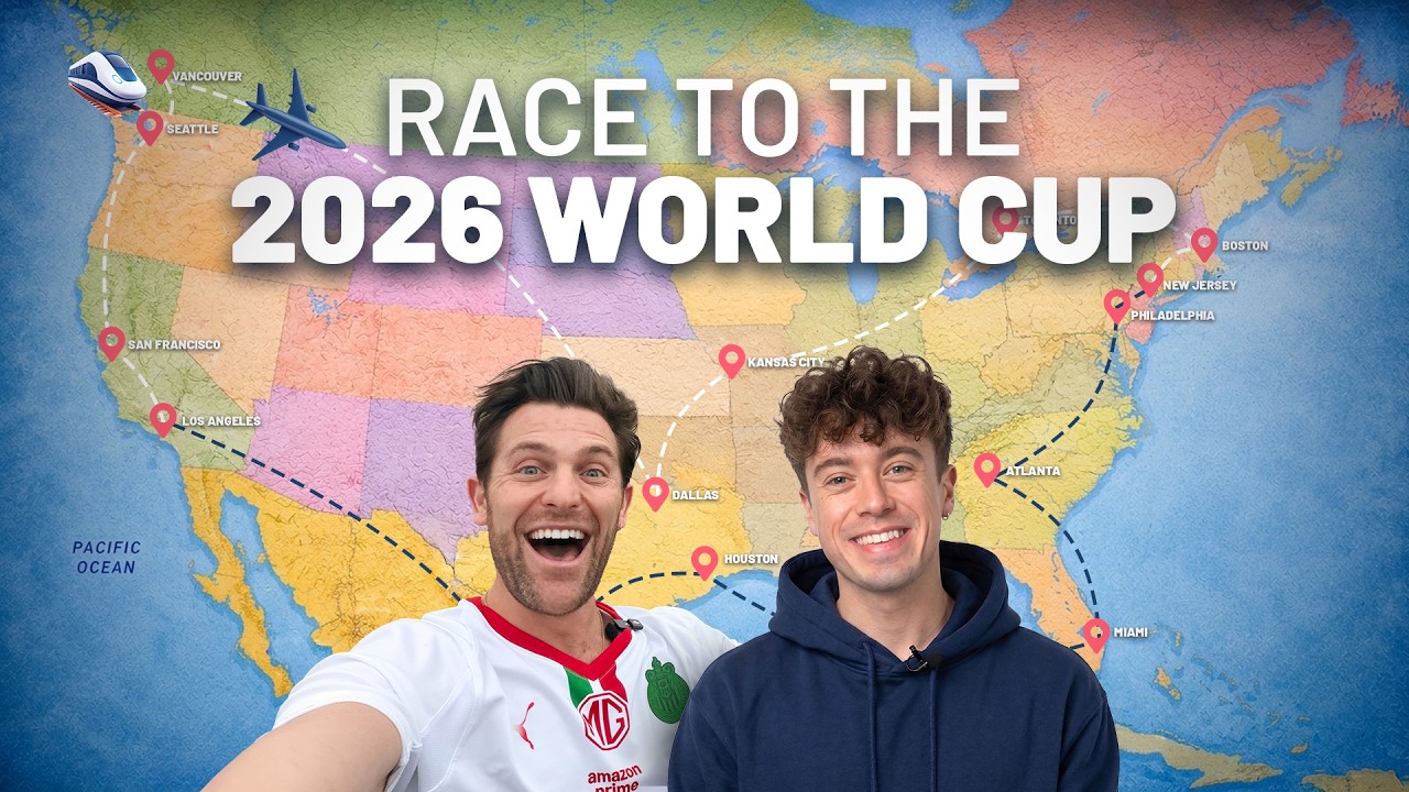 We Raced to EVERY World Cup Stadium in 7 Days