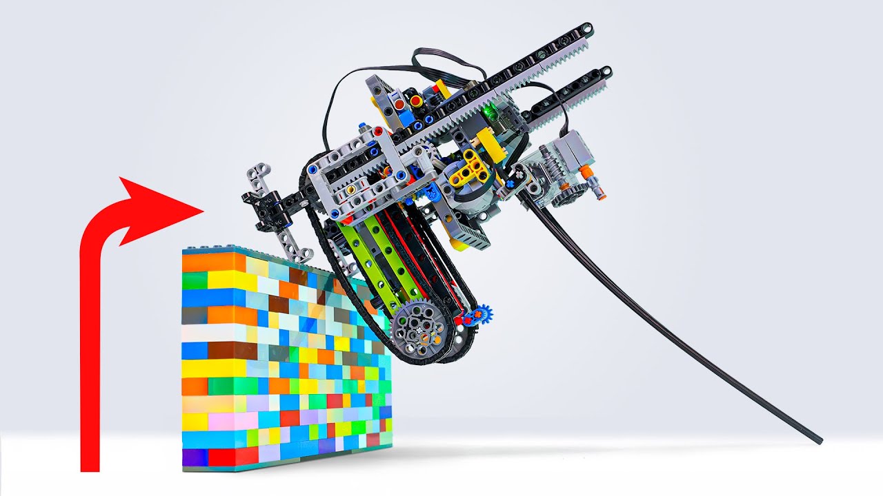 Lego Mechanisms Climb Walls!