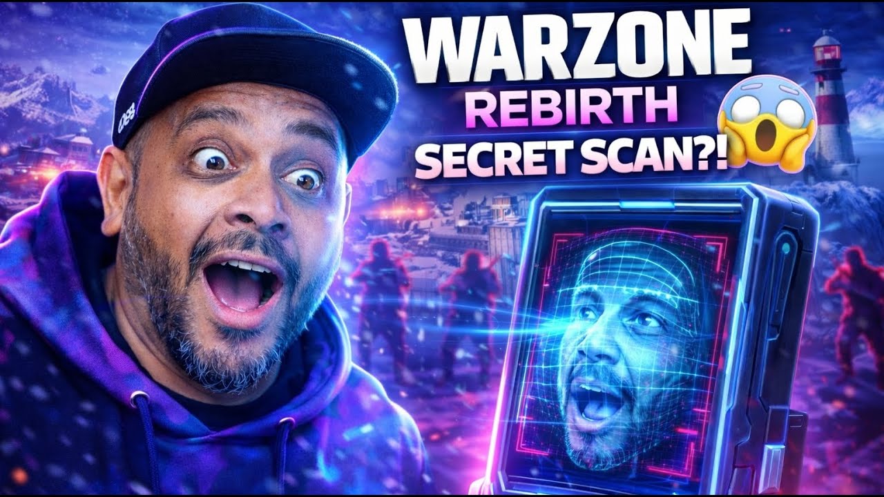 WARZONE Secret Face Scan Found! 😱 | Rebirth Island Turbine Mystery