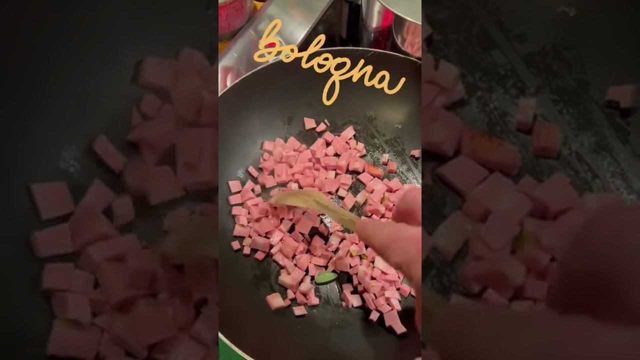 Tortelloni con La Mortadella, pistacchi e panna