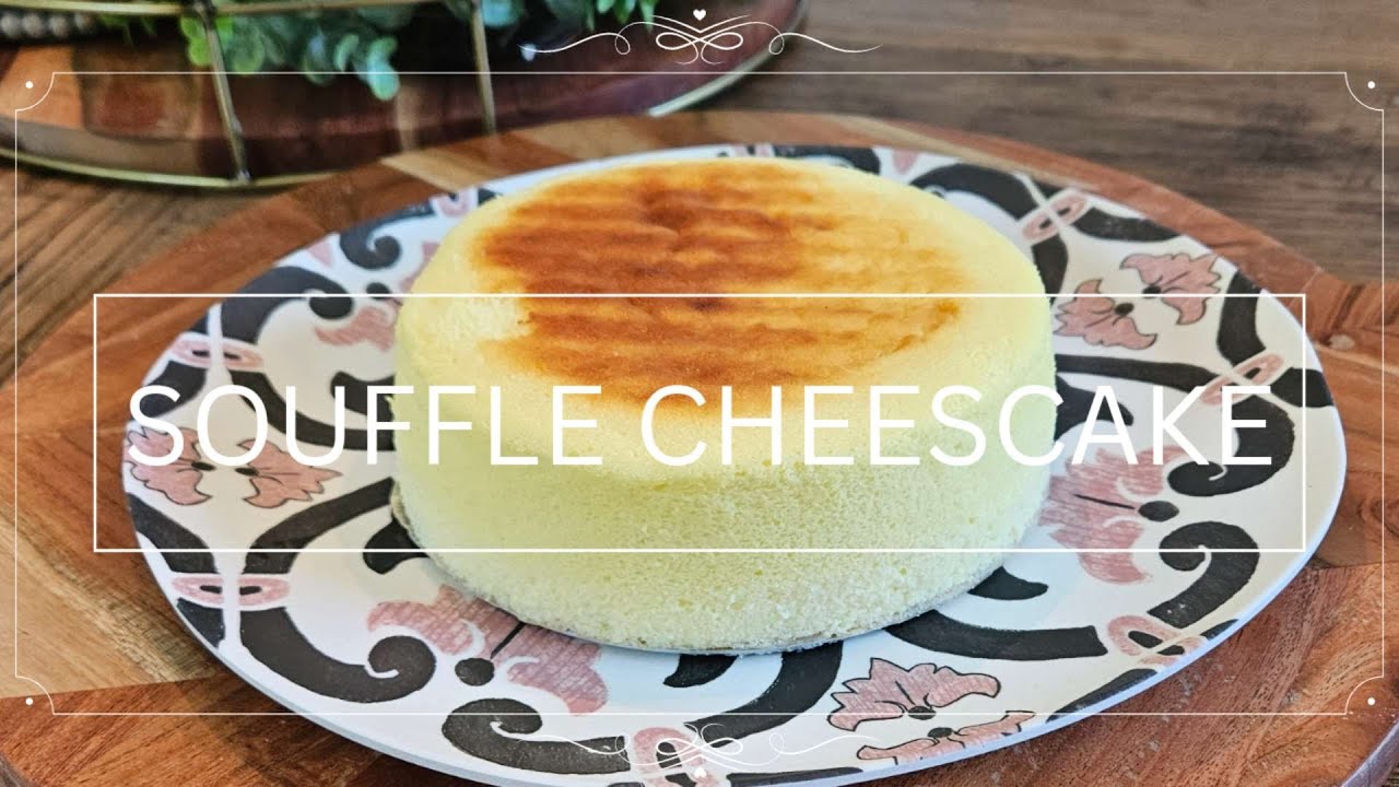 Japanese Souffle Cheesecake/ Fluffy and Jiggly #soufflecheesecake #Jigglycheesecake #japanesefood