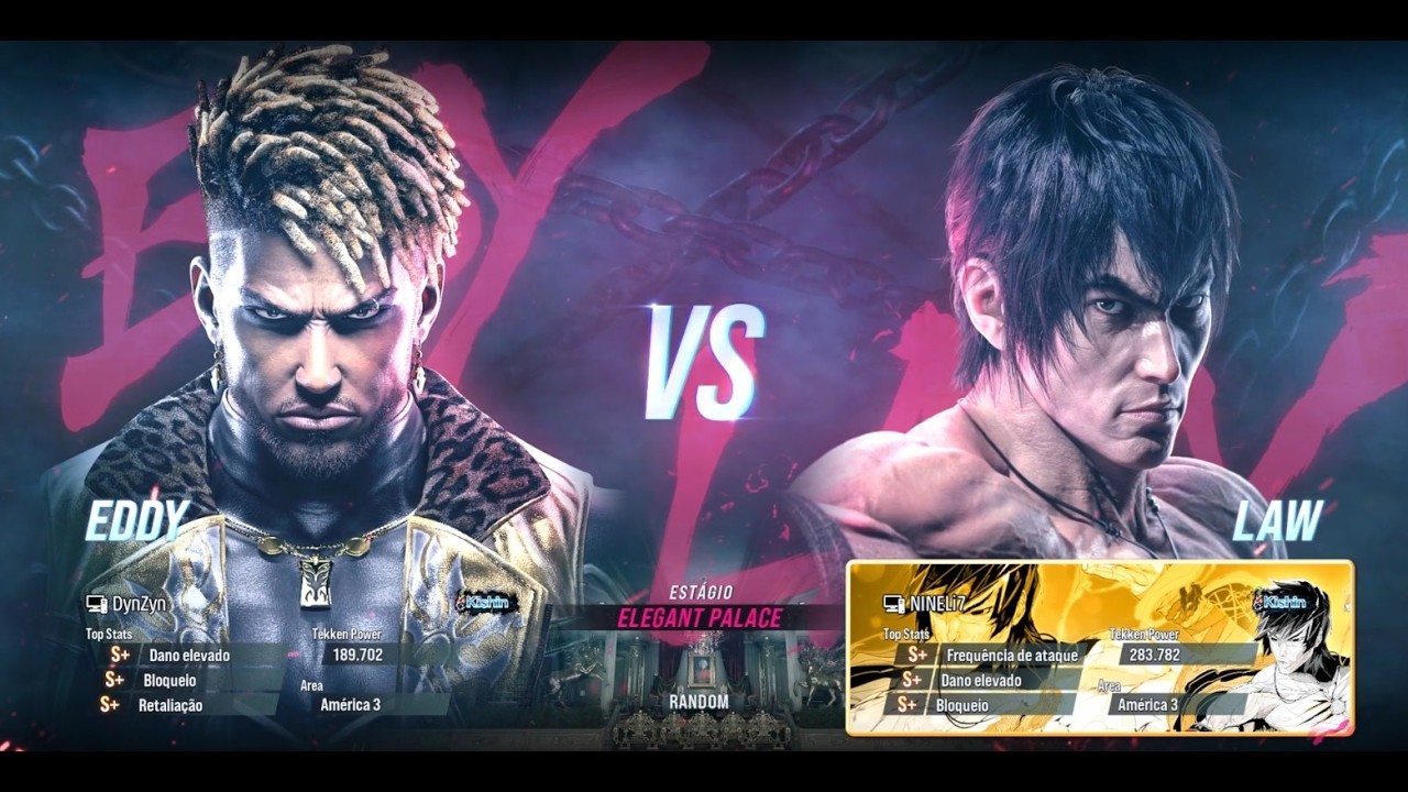 Luta equilibrada decidida nos DETALHES! | Tekken 8 Ranked - Eddy vs Law
