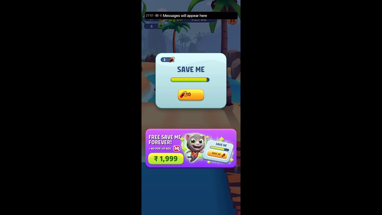 Tom gold run live   #live #talkingtom #part 2