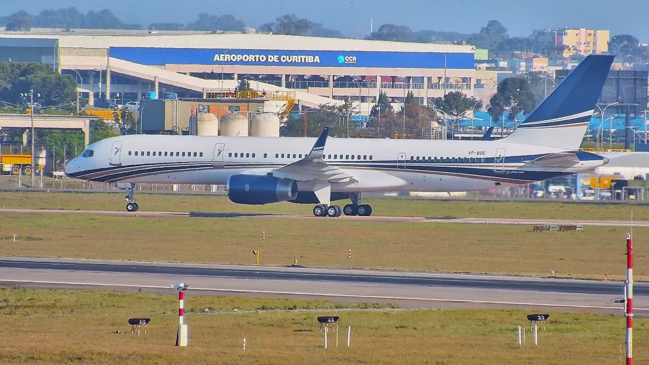 GREEN DAY ao vivo em Curitiba a bordo de um luxuoso Boeing 757 VIP (VP BBE)