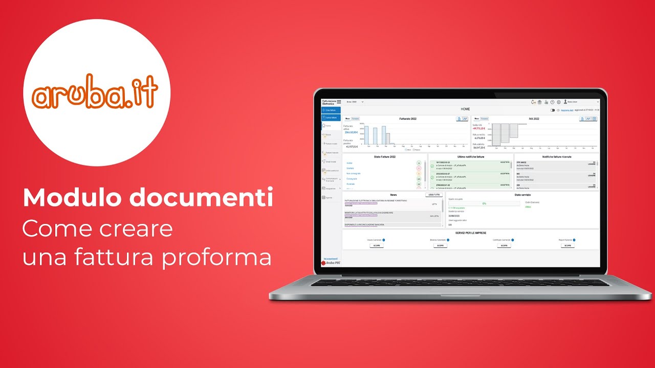 Modulo documenti  - Come creare una fattura proforma - Guida