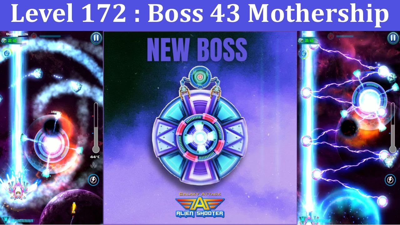 Galaxy Attack: Alien Shooter | Campaign Mode | Level 172 Full With New Updates | By Apache Gamers
