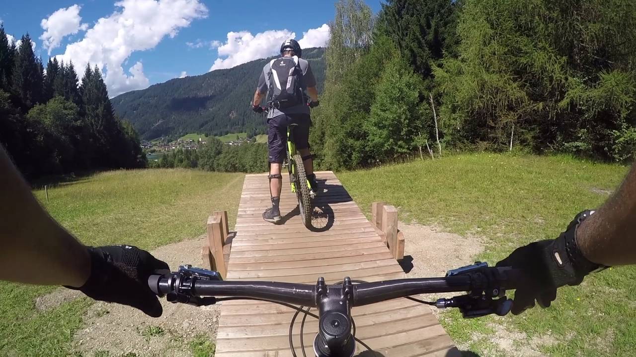 Mountainbiking am Weißensee