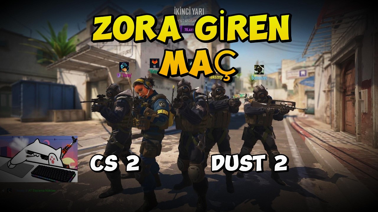 ZORA GİREN MAÇ  | EKİPLE CS 2