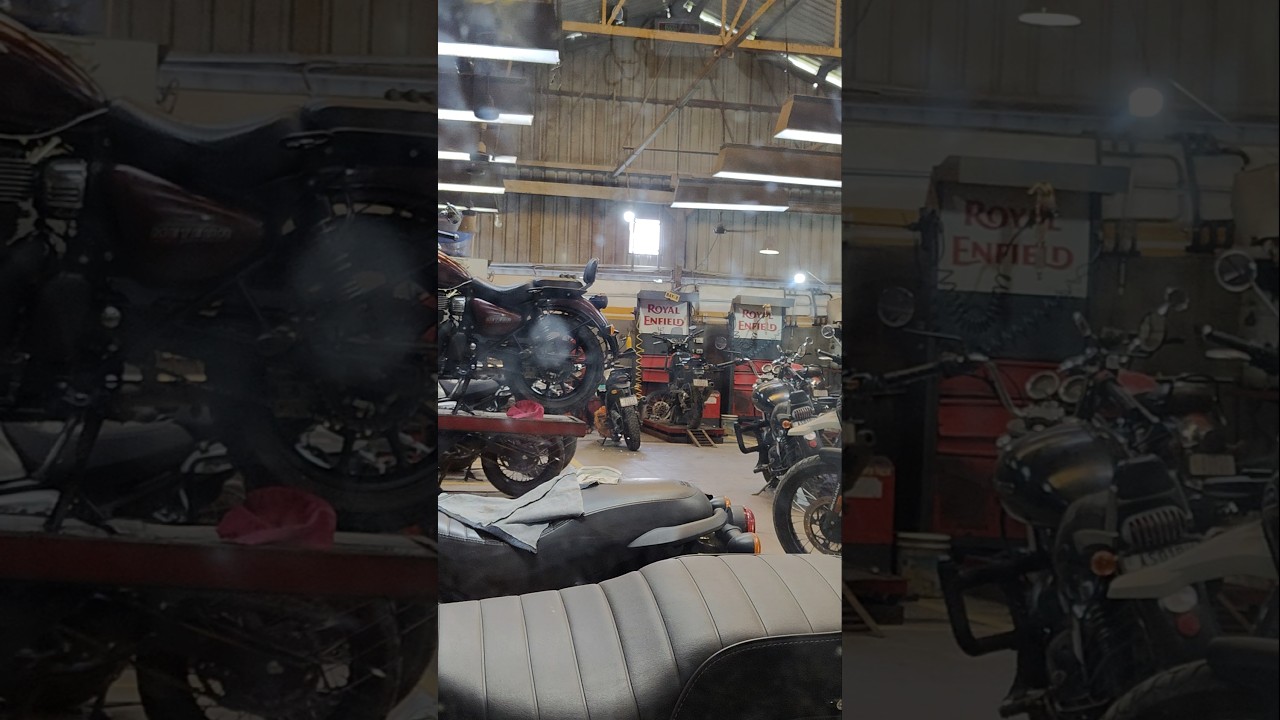 Royal Enfield Service Center #royalenfield #service #servicecenter #re #shorts