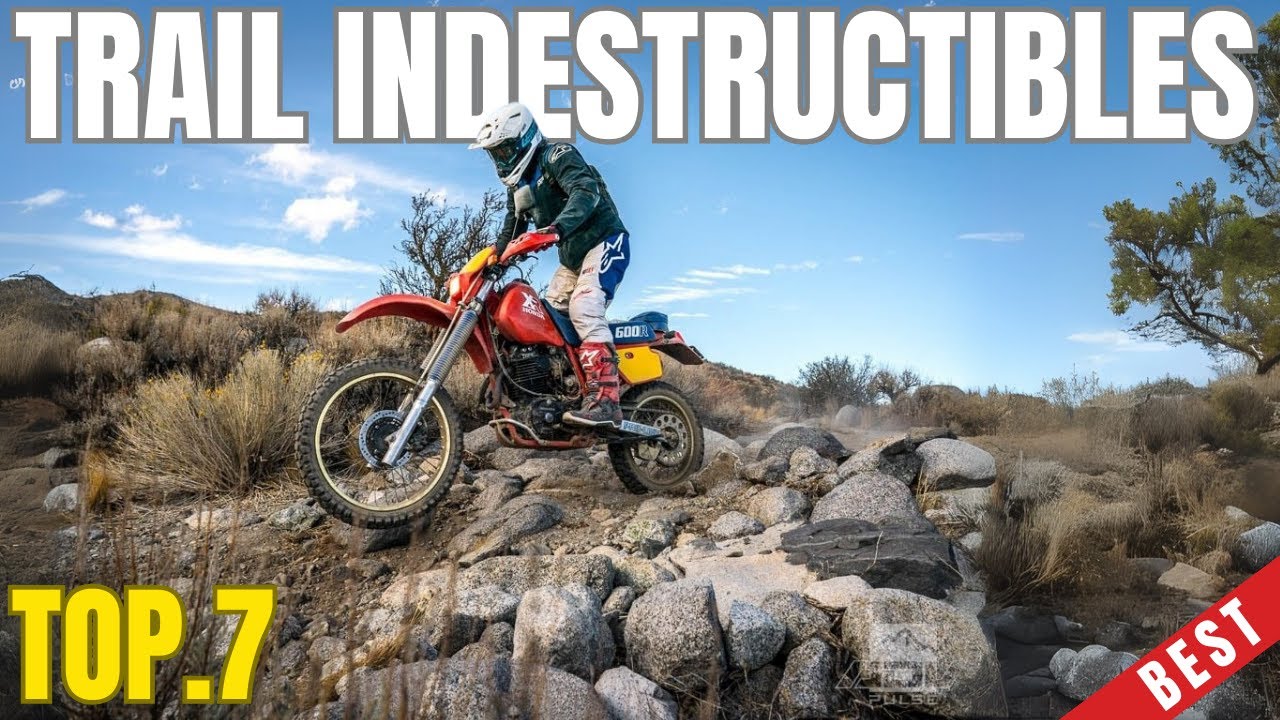 Motos TRAIL LEGENDARIAS e INDESTRUCTIBLES