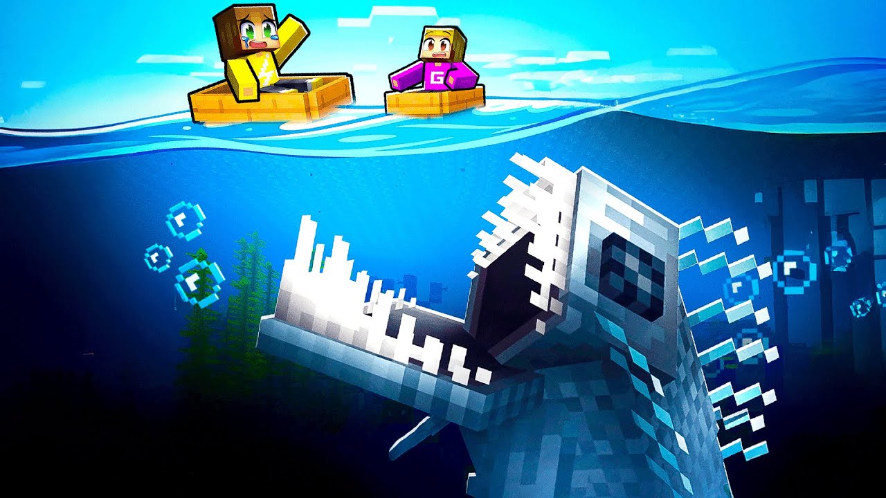 Aangevallen Op Zee In Minecraft