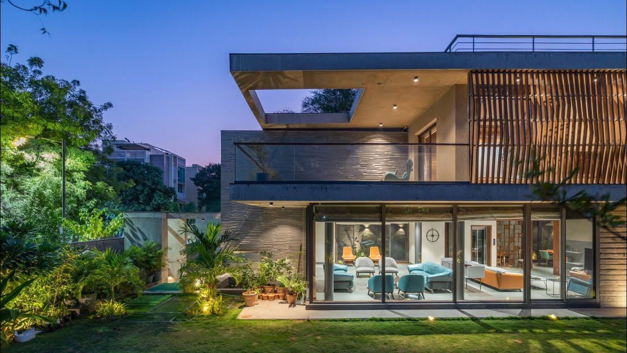A Dream House Design By VPA Architects #exteriordesign #livingroomdesign