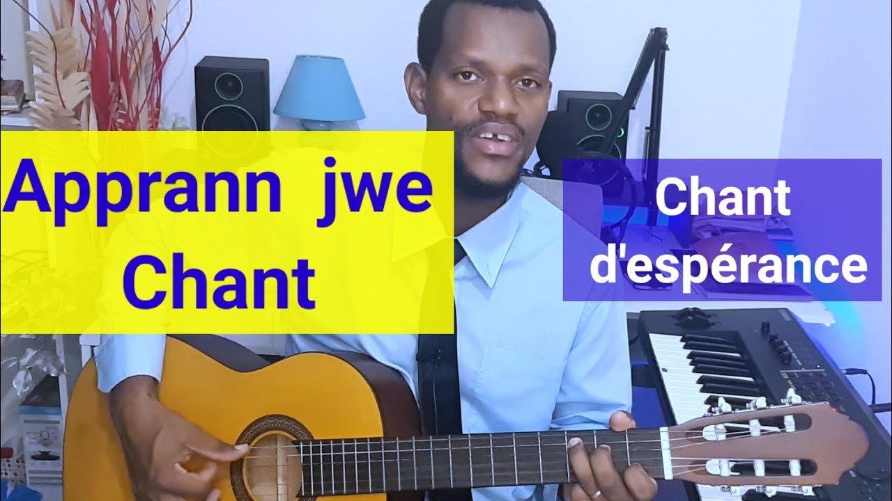 Koman jwe a la yon mèveye mèveye jou sou guitar  ( 66 melodie joyeuse chant desperance  )