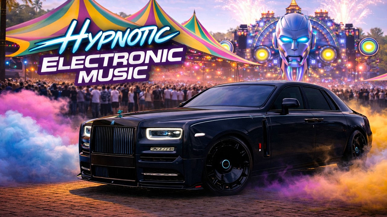 Hypnotic Electronic Music – 1.5 Hours of Trance Energy | Rave Atmosphere & Driving Beats