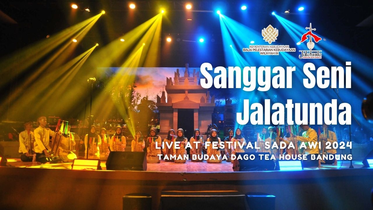 Sanggar Seni Budaya Jalatunda Live di Festival Sada Awi 2024 | Taman Budaya Dago Tea House Bandung