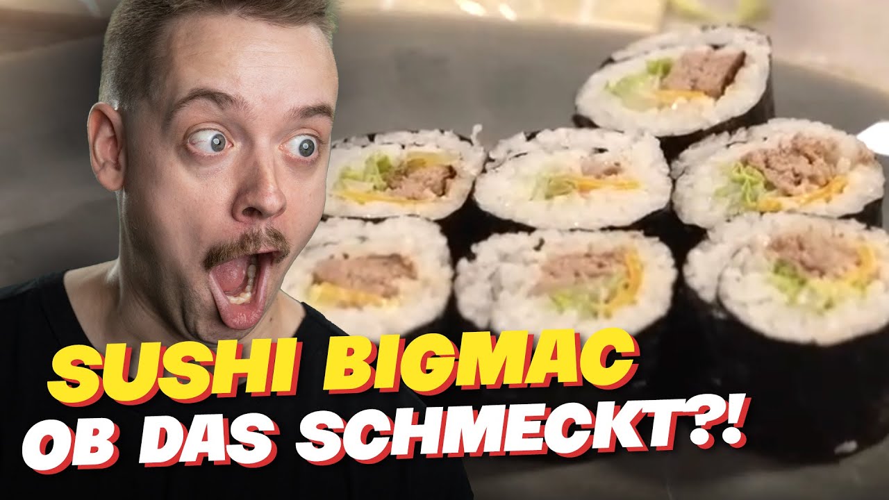 SUSHI BIGMAC und EI BURGER! | Copy & Taste