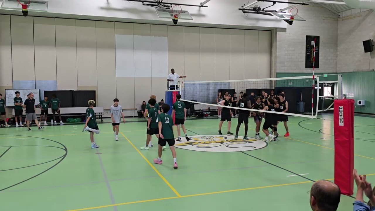 Granite Oaks Middle School versus Cooley Middle  School boys 8th grade volleyball match